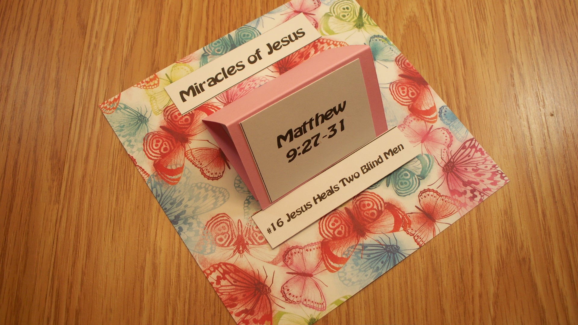 Jesus Heals Two Blind Men