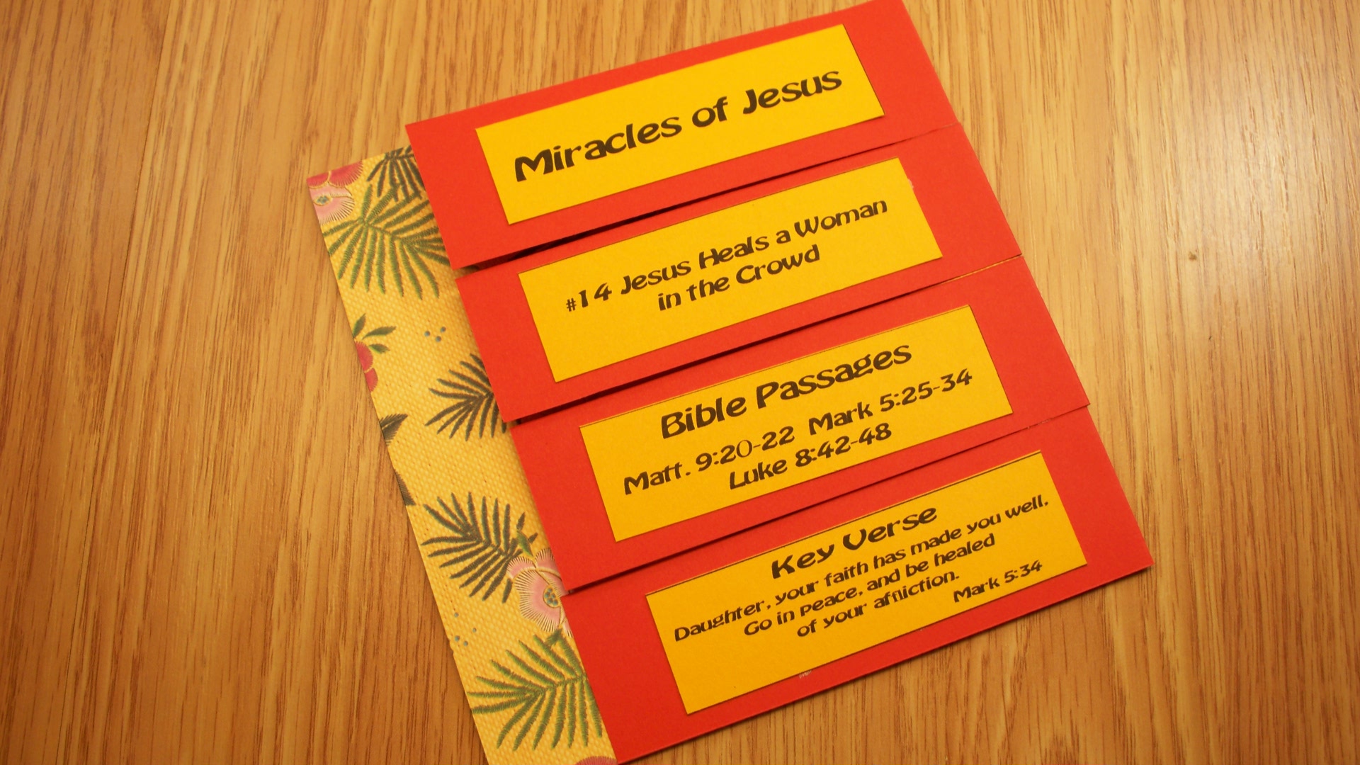 Jesus Heals the Woman in a Crowd