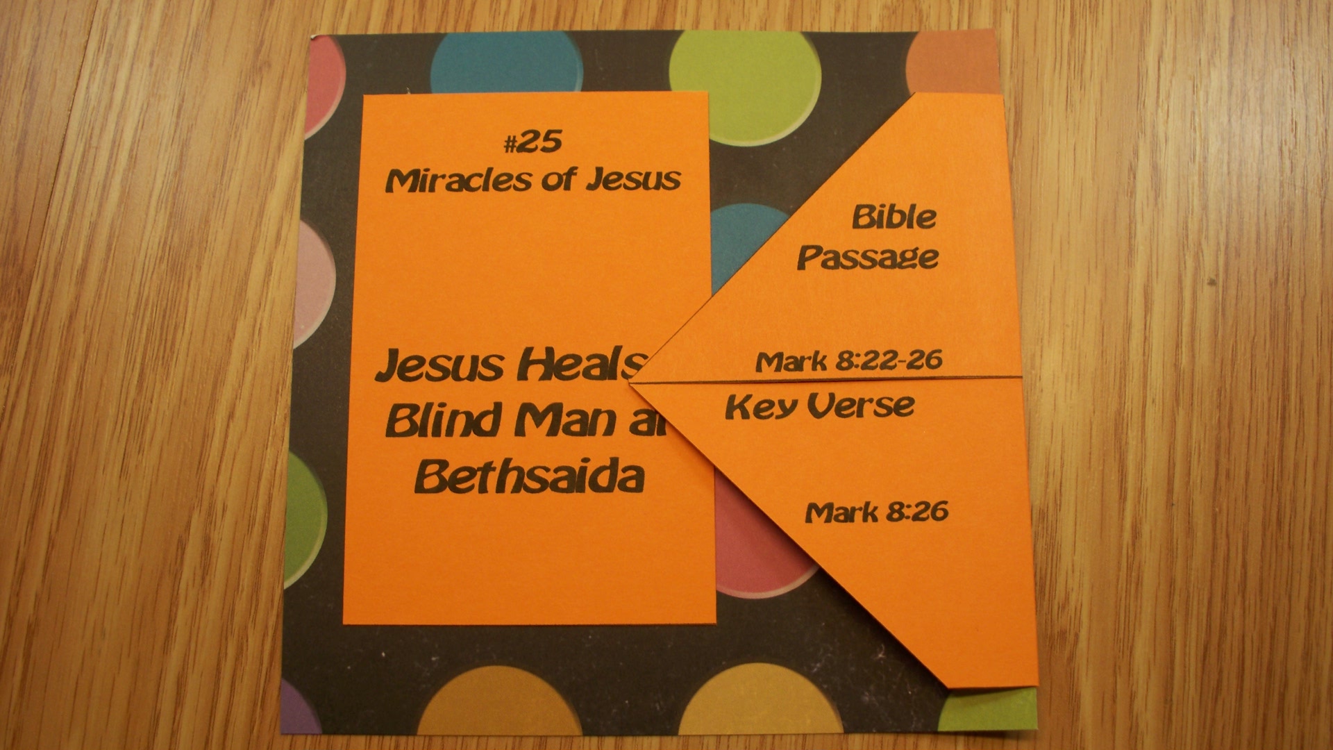 Jesus Heals a Blind Man at Bethsaida
