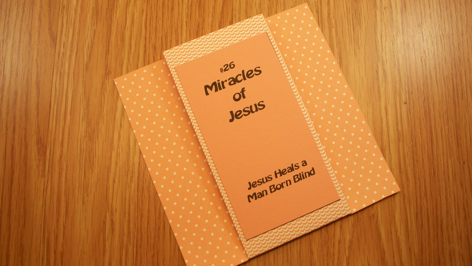 Jesus Heals a Man Born Blind