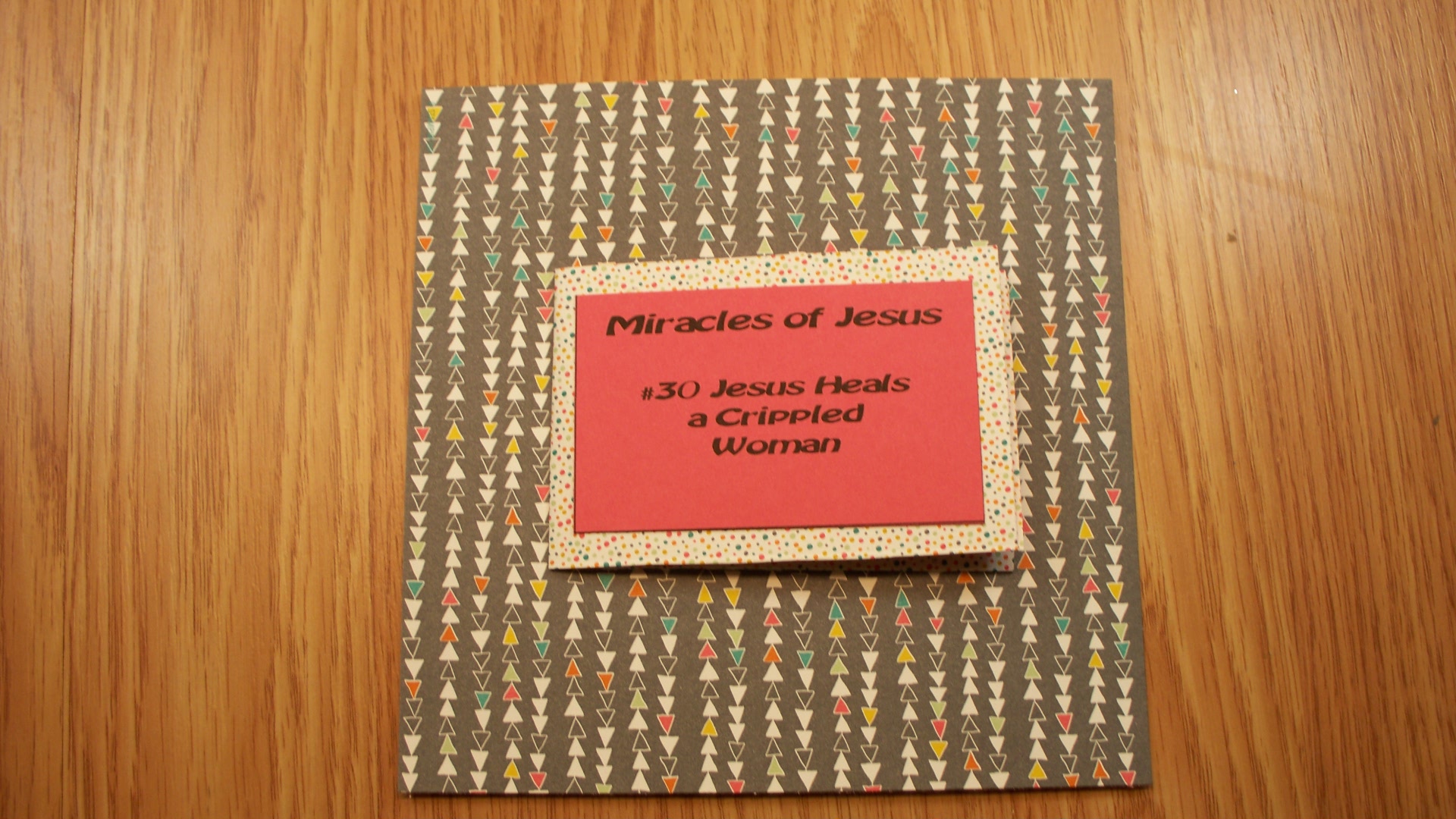 Jesus Heals a Crippled Woman