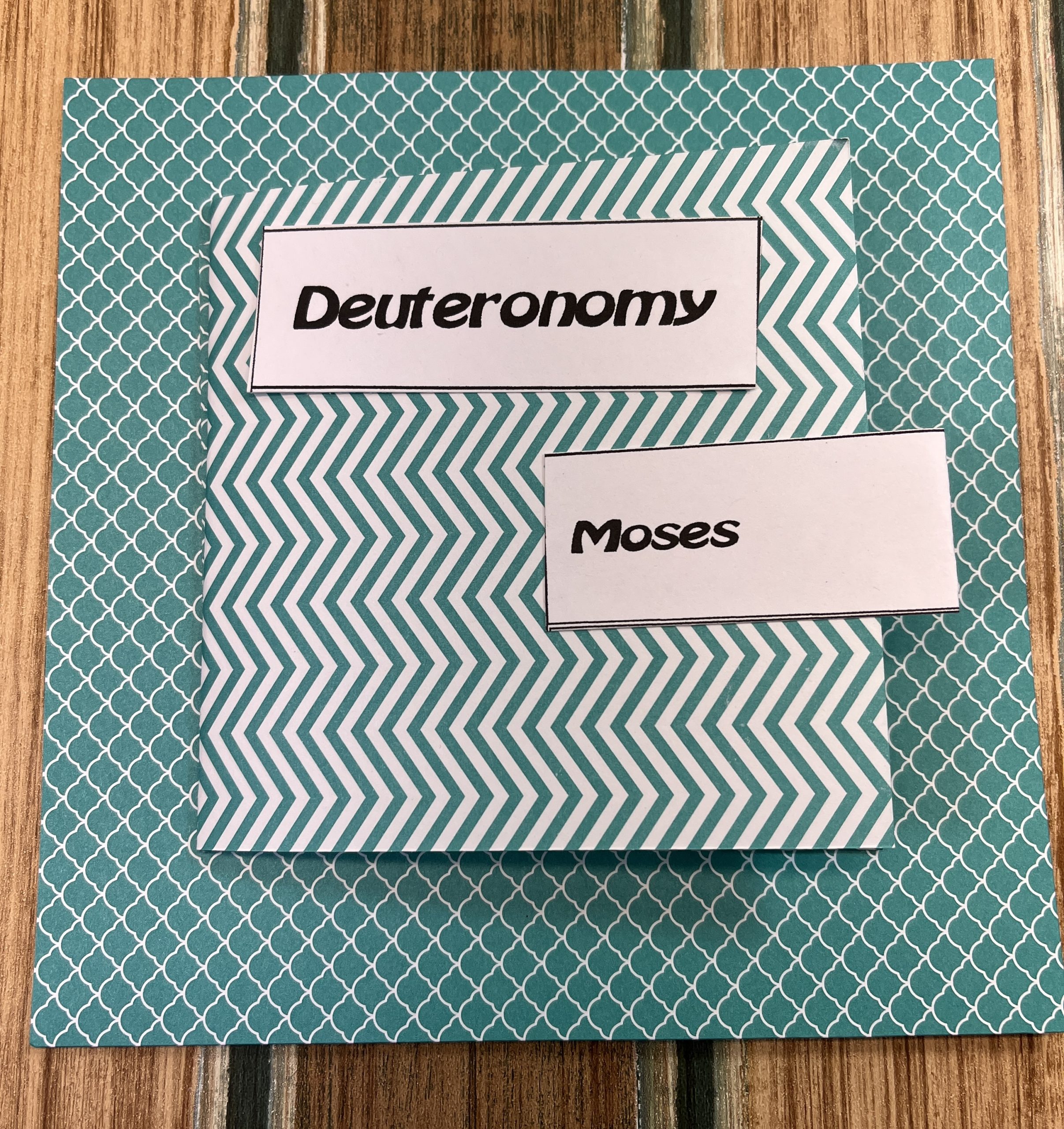 Deuteronomy 5th book of the Bible