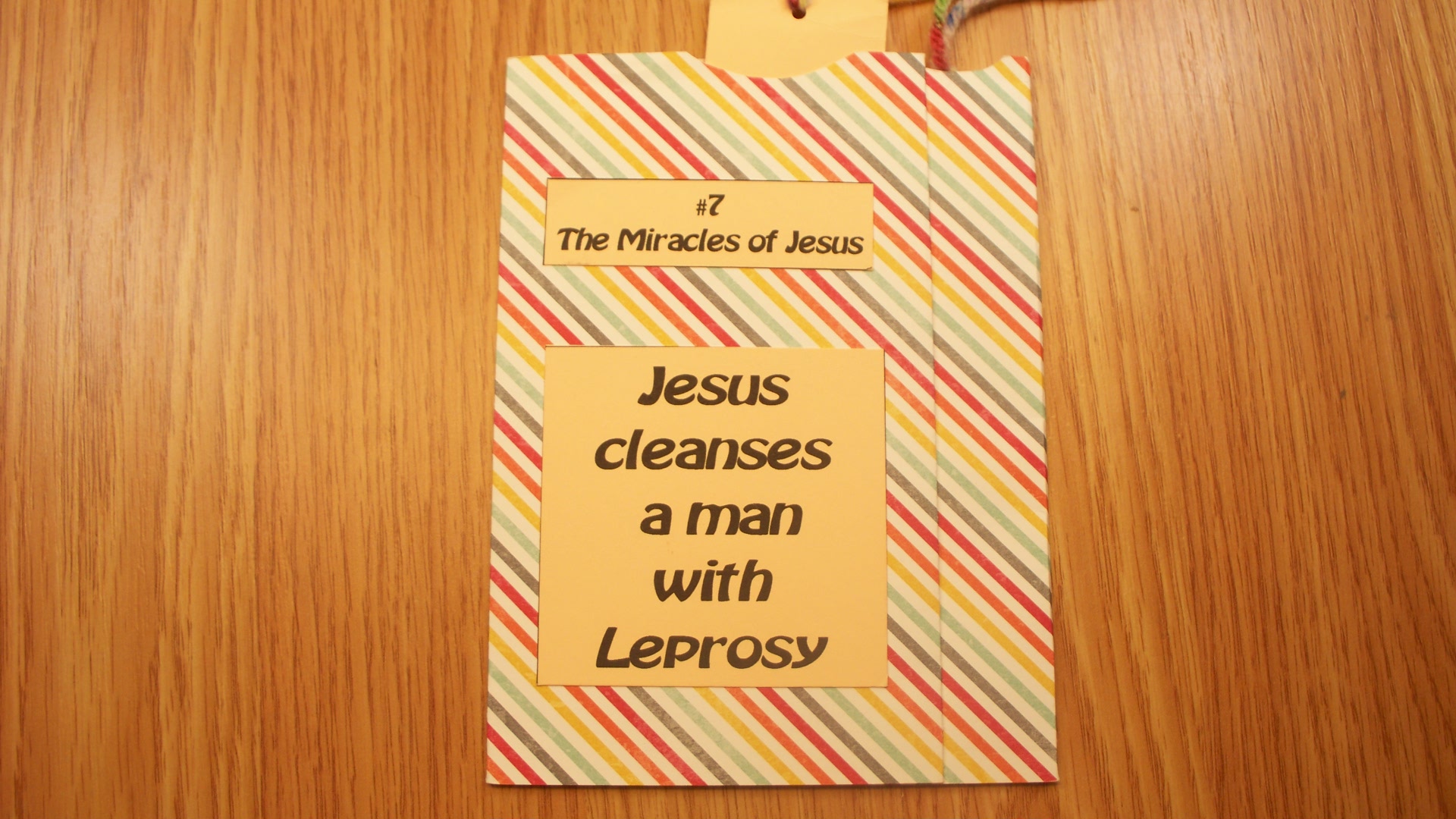 Jesus Heals a Man with Leprosy